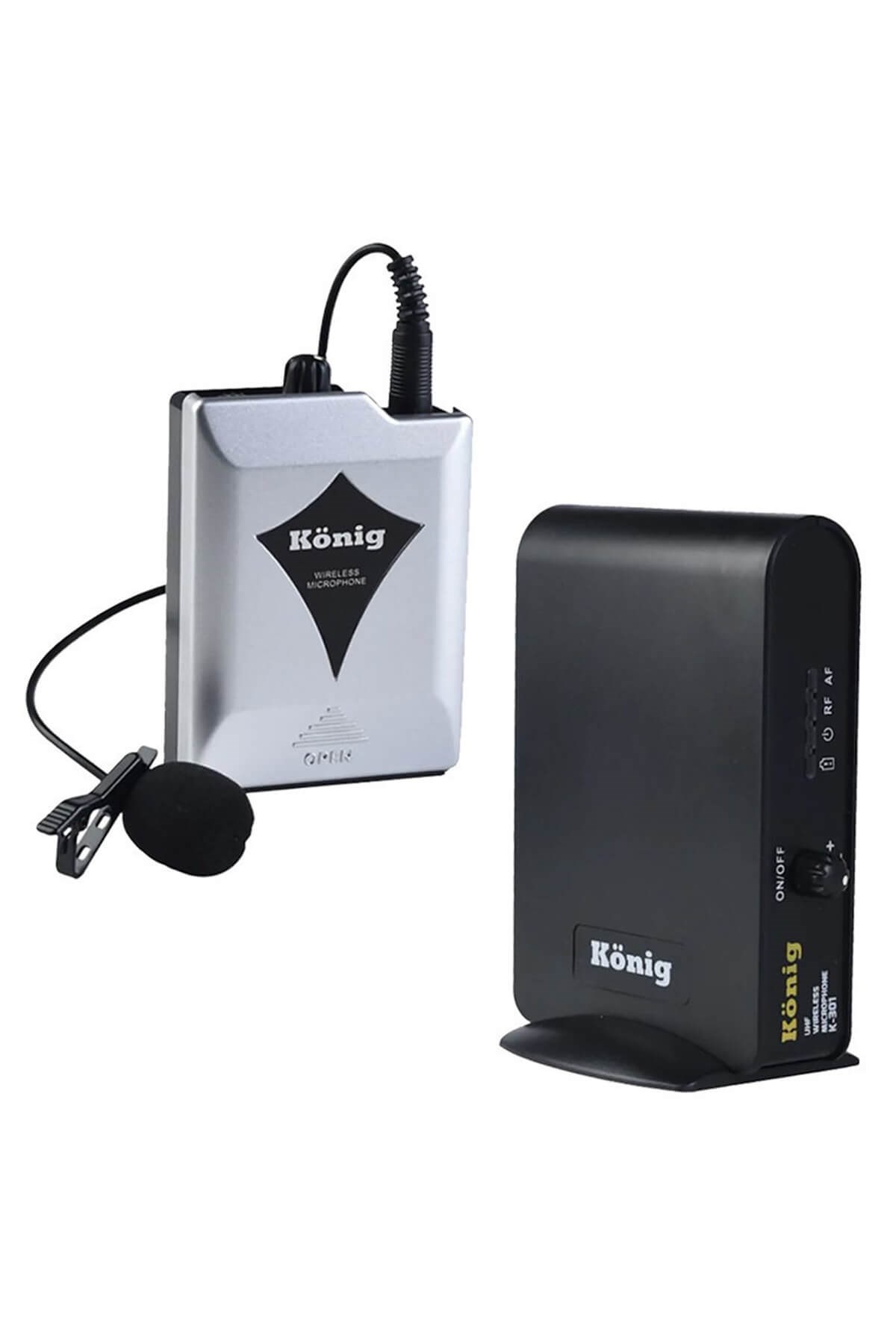 König K-301Y UHF Telsiz Yaka Mikrofonu